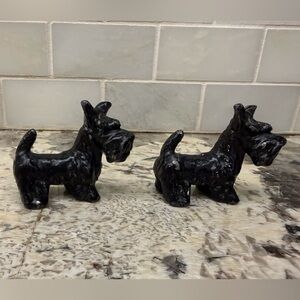 Scottish Terrier Cast Iron Figurines